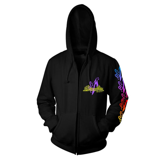 Metallica S&m2 Anniversary Zippered Hooded Sweatshirt Front