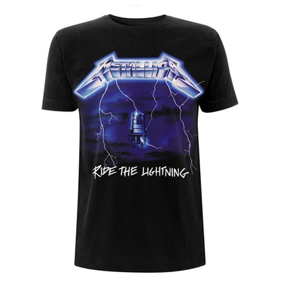Metallica Ride The Lightning Tracks T-shirt Front