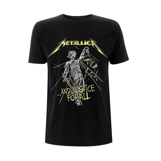 Metallica And Justice For All Tracks T-shirt Front