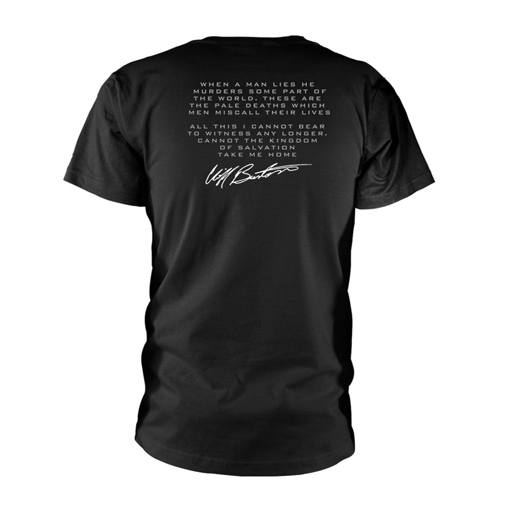 Metallica Cliff Em All T-shirt Back