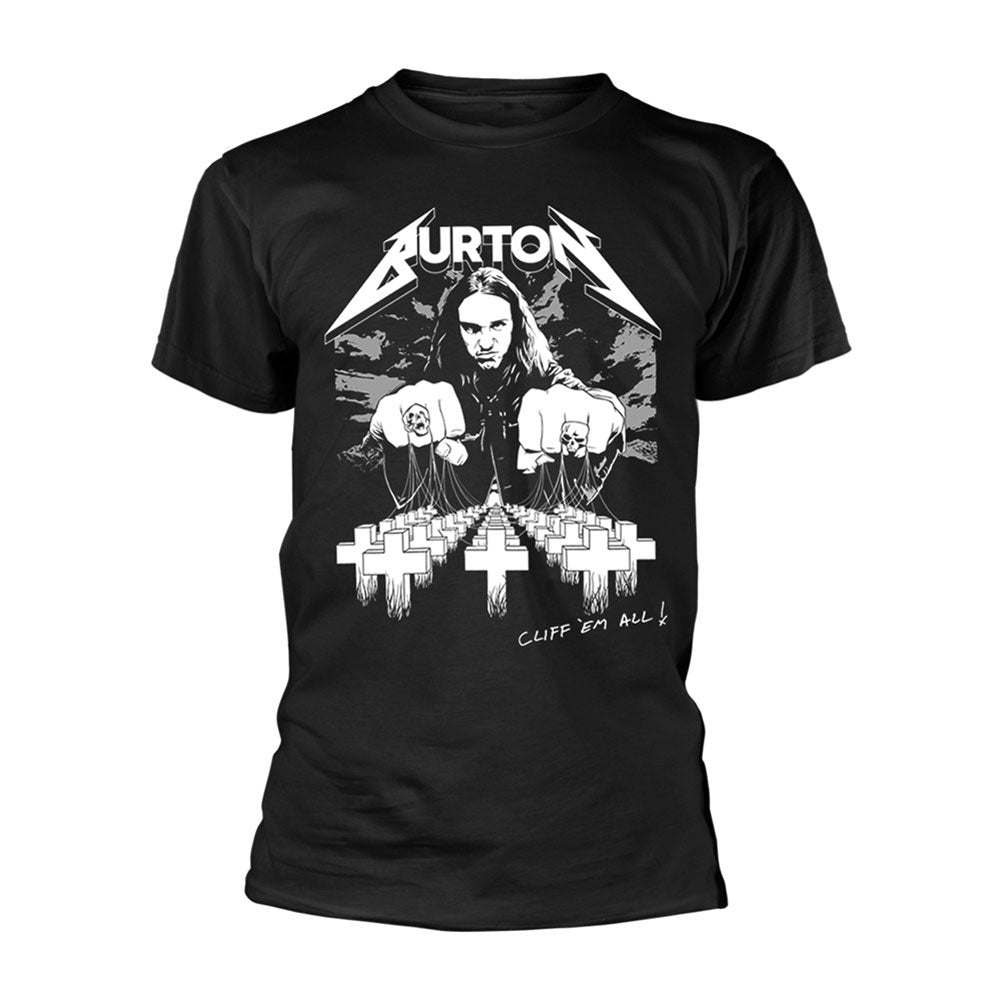 Metallica Cliff Em All T-shirt Front