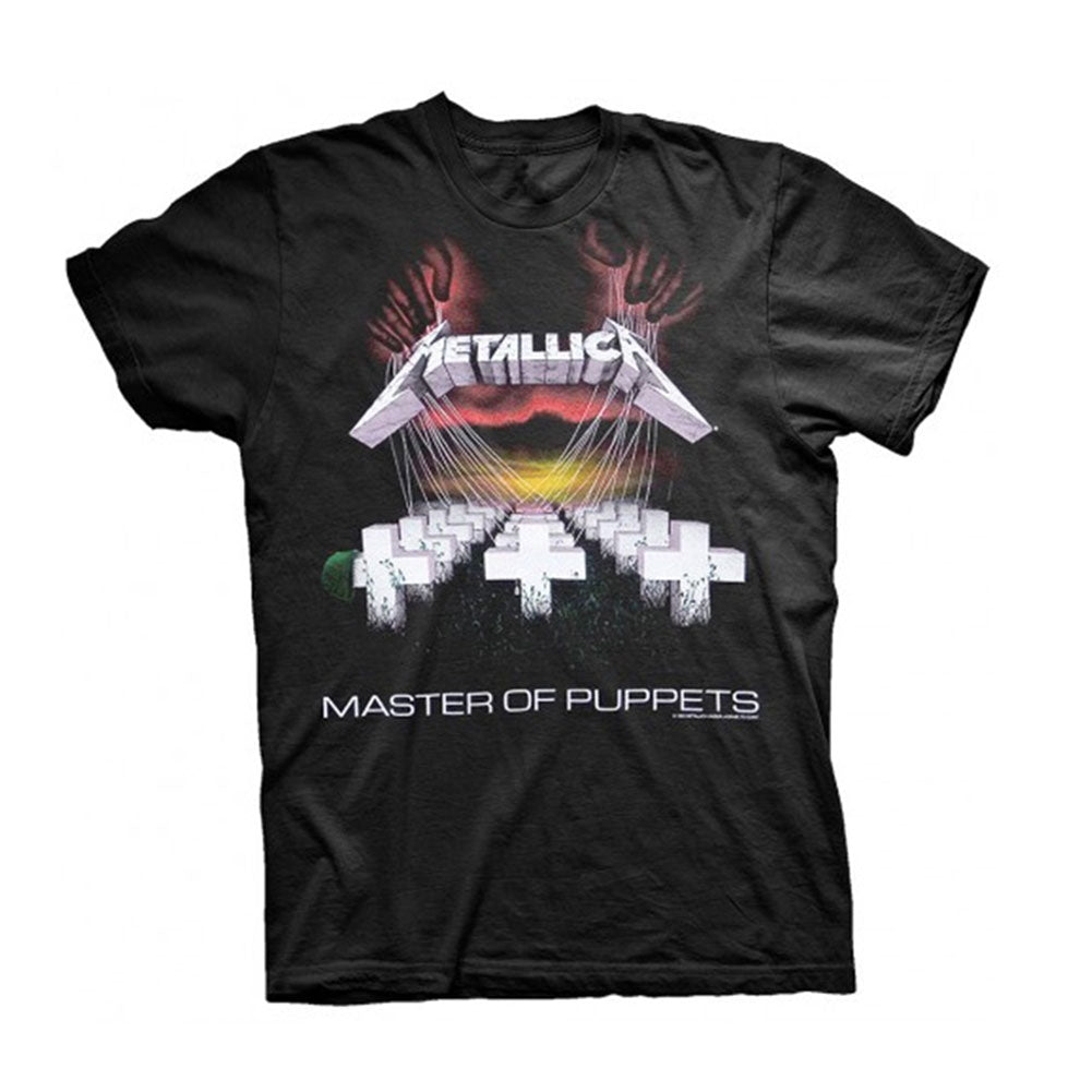 Metallica Master Of Puppets Tracks T-shirt Front