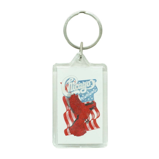 Chicago Plastic Key Chain Front