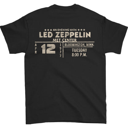 Led Zeppelin Minnesota Event Black T (Rockabilia Exclusive) T-shirt Back