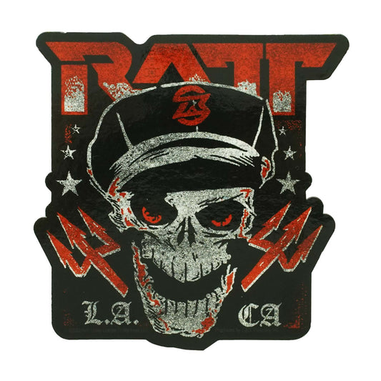 Ratt Skull Sticker Front