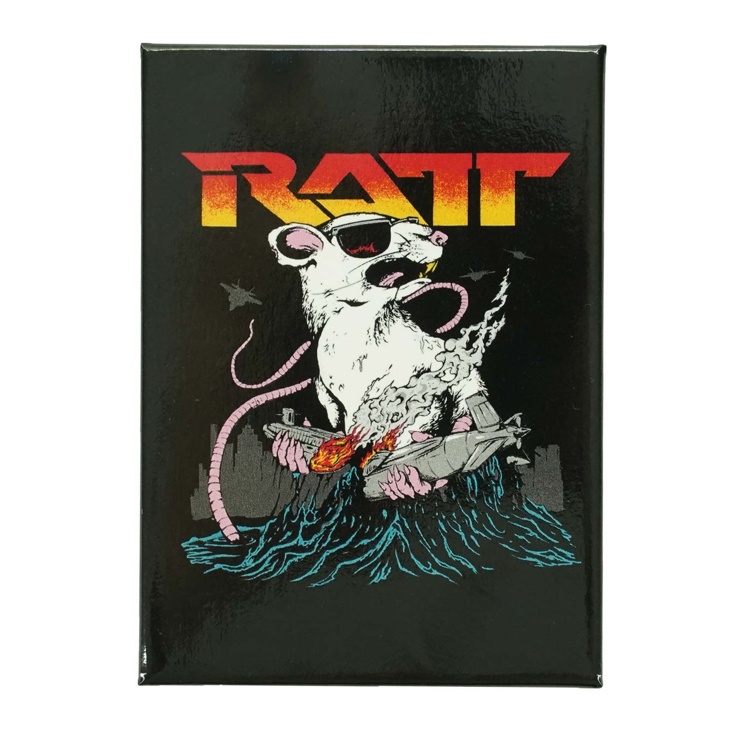 Ratt Chaos 2.5 x 3.5 Inch Magnet Front