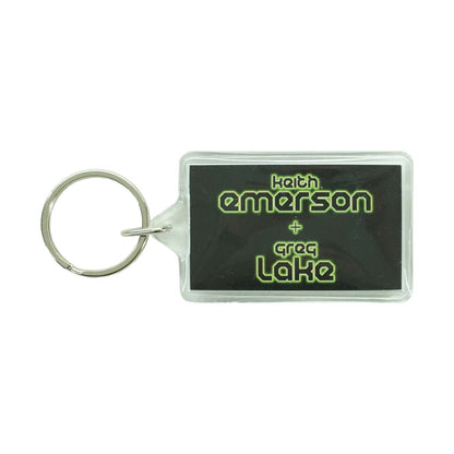 Emerson Lake & Palmer Plastic Key Chain Front