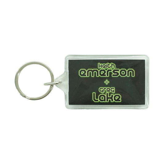 Emerson Lake & Palmer Plastic Key Chain Front