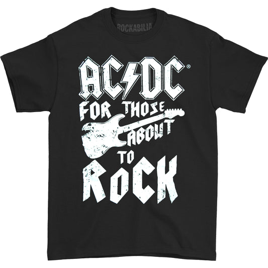 AC/DC FTATR Guitar Unisex Summer Pyjamas Sleepwear Front