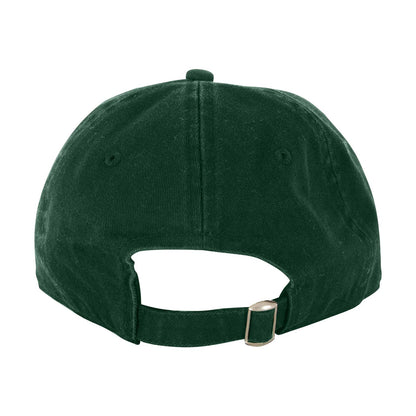 White Logo Embroidered Baseball Cap