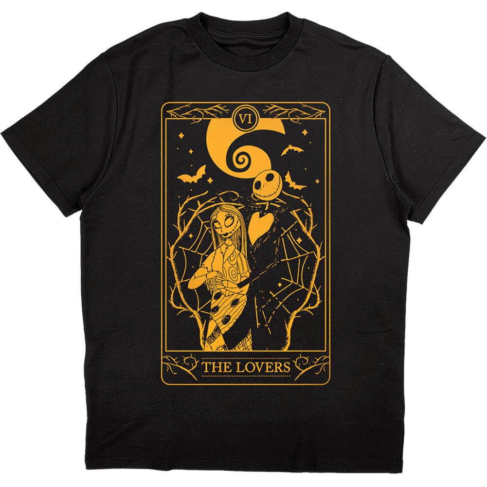 Nightmare Before Christmas Jack & Sally Lovers Slim Fit T-shirt Front