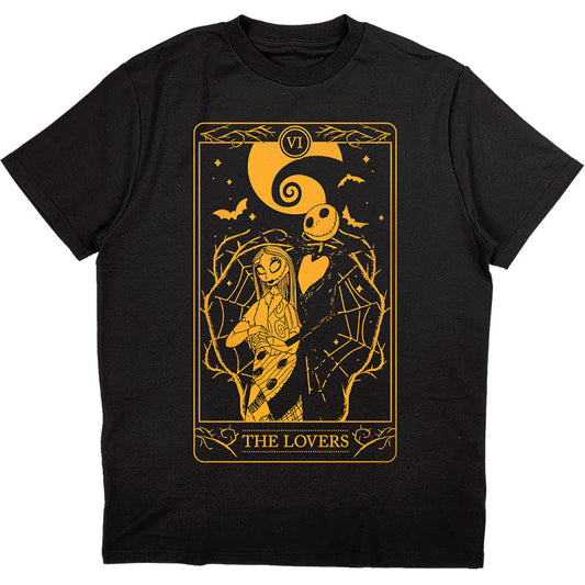Nightmare Before Christmas Jack & Sally Lovers Slim Fit T-shirt Front
