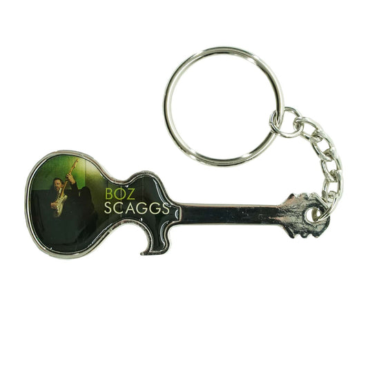 Boz Scaggs Metal Key Chain Front
