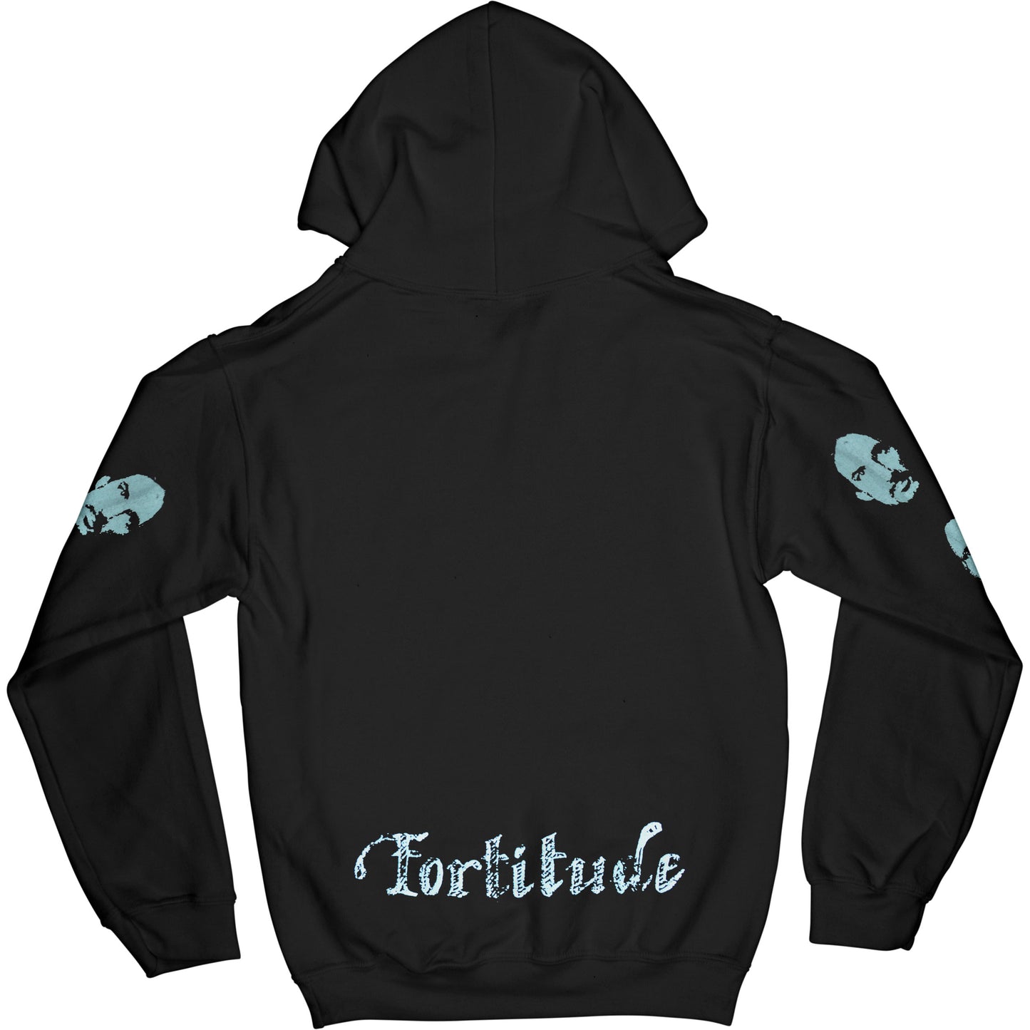 Gojira Fortitude Faces (Back & Arm Print) Hooded Sweatshirt Back