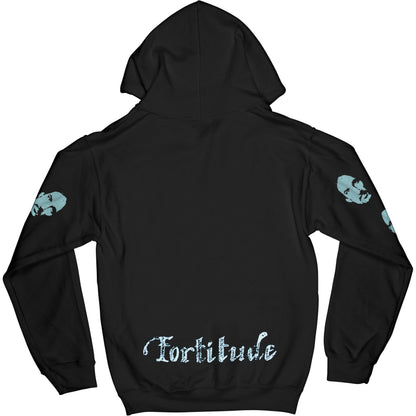 Gojira Fortitude Faces (Back & Arm Print) Hooded Sweatshirt Back