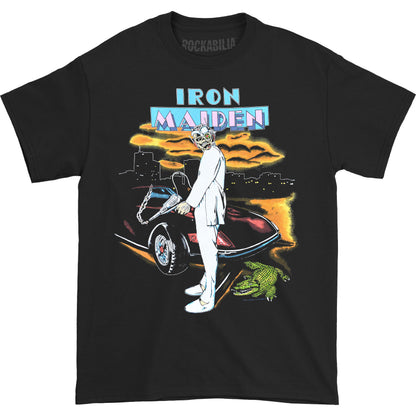 Iron Maiden Vice Is Nice (Back Print) Slim Fit T-shirt Front