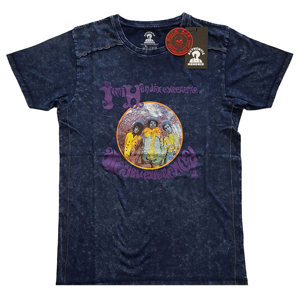 Jimi Hendrix Experienced Snow Wash T-Shirt Vintage T-shirt Front