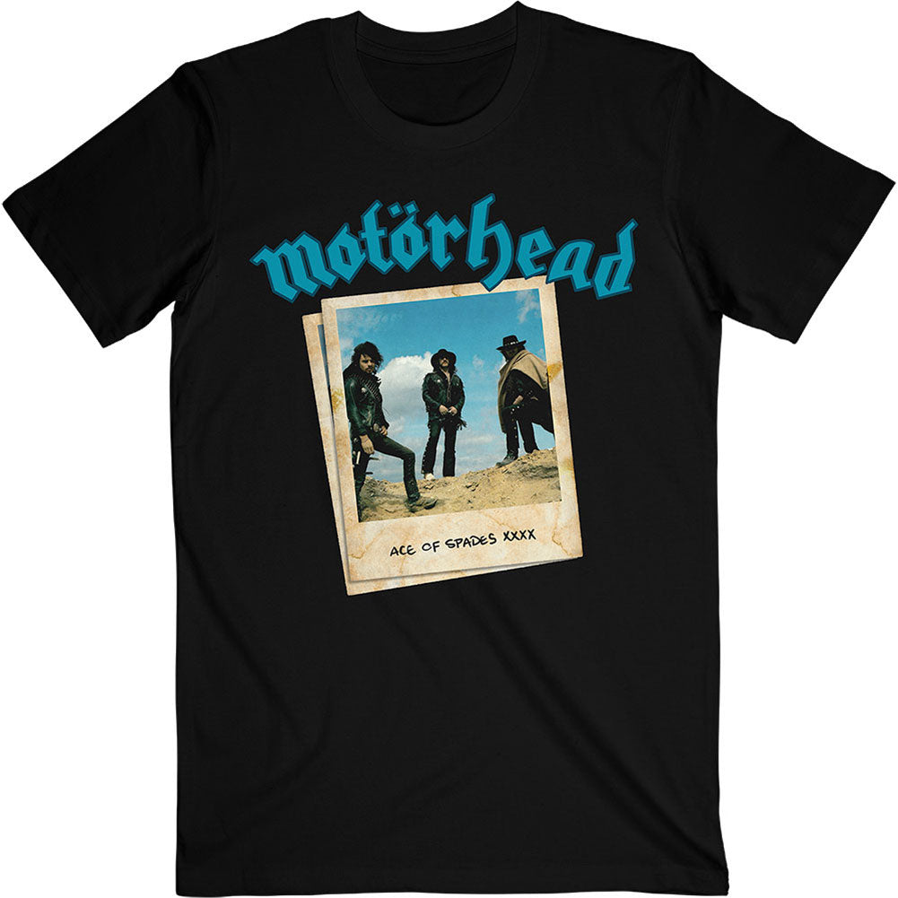 Motorhead Ace of Spades Photo Slim Fit T-shirt Front
