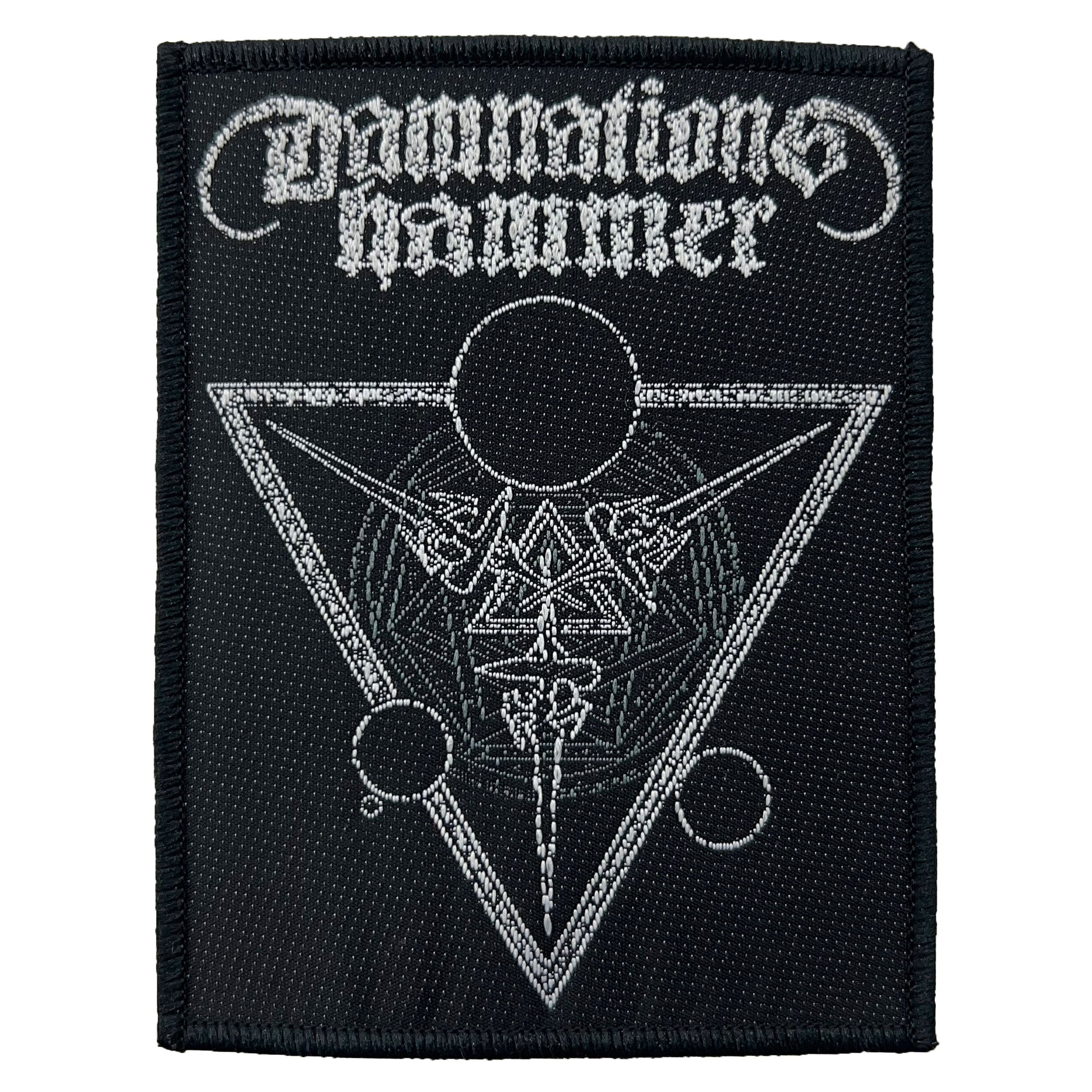 Damnation's Hammer Planet Sigil Woven Patch Front