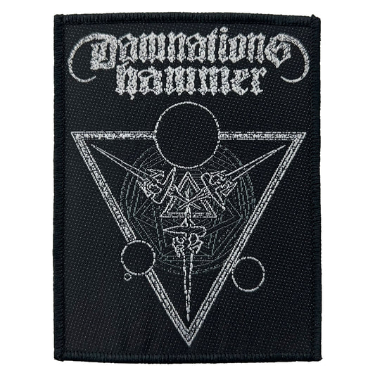 Damnation's Hammer Planet Sigil Woven Patch Front