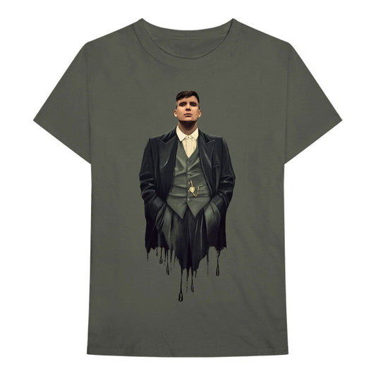 Peaky Blinders Dripping Tommy Slim Fit T-shirt Front