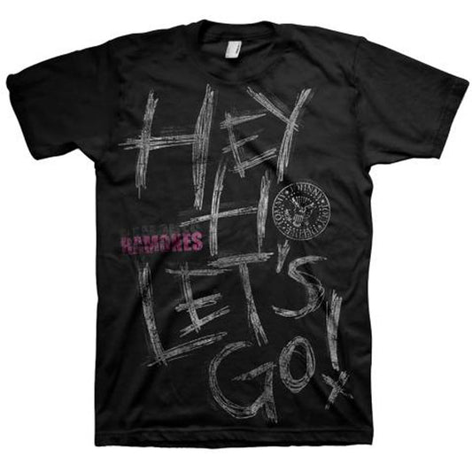 Ramones Hey Ho T-shirt Front