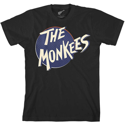 Monkees Retro Dot Logo Slim Fit T-shirt Front