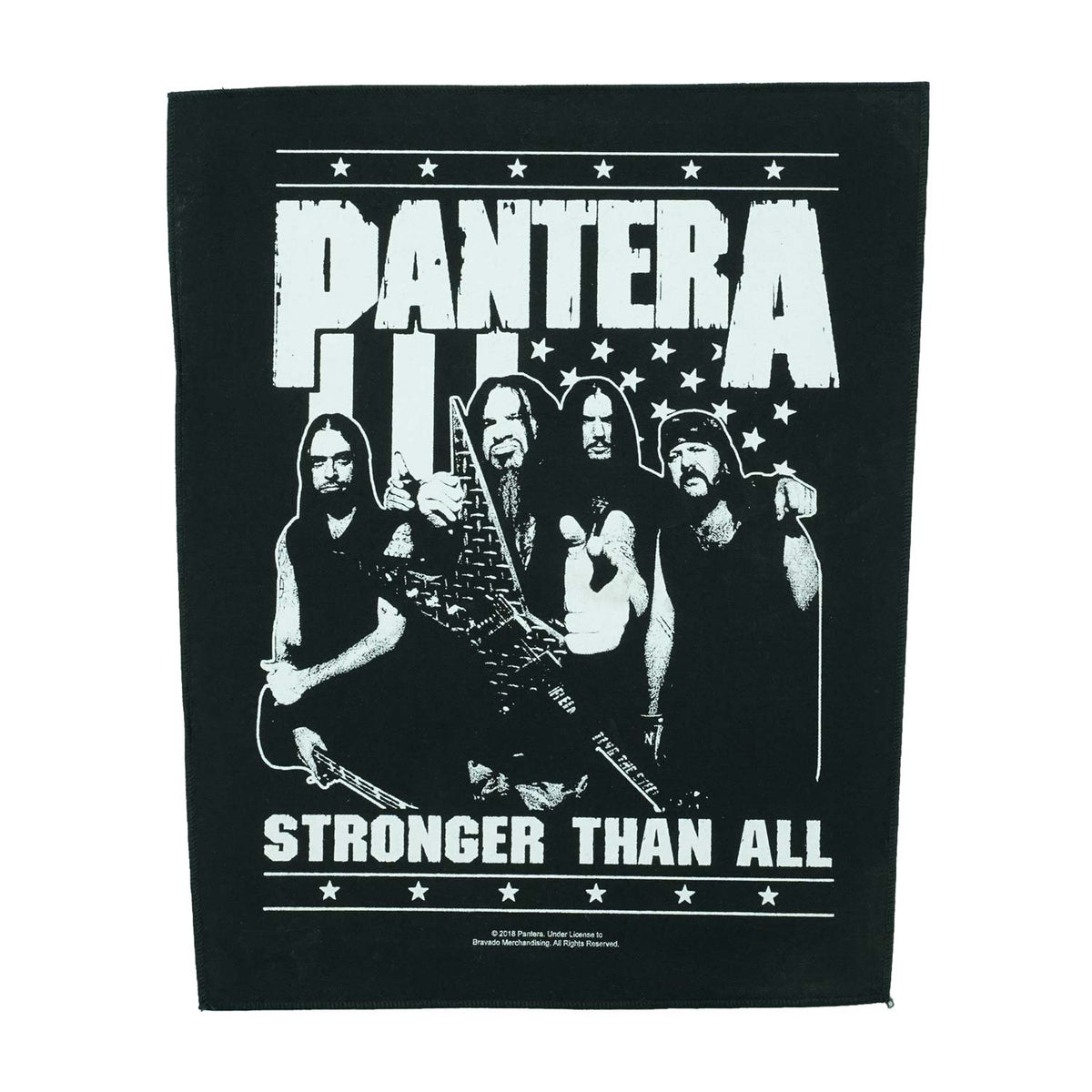 Pantera Stronger Than All Back Patch Front