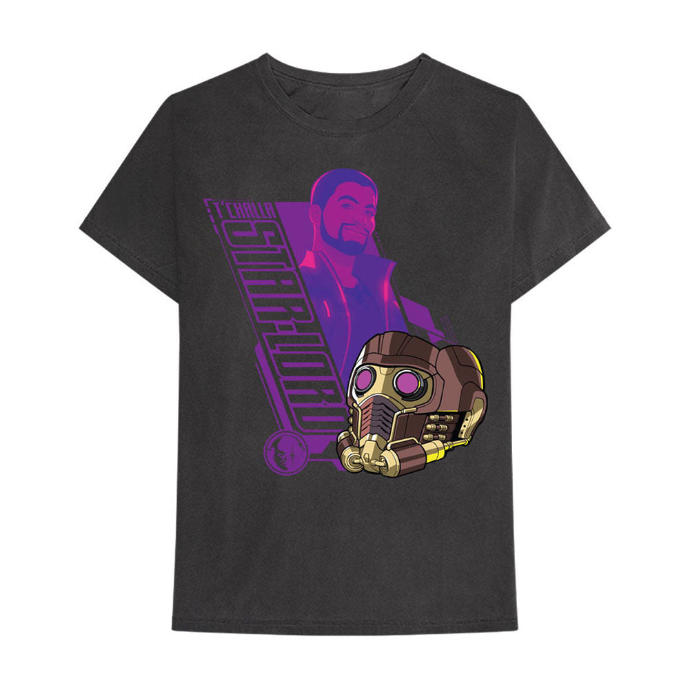 Marvel Comics What If Star Lord Slim Fit T-shirt Front