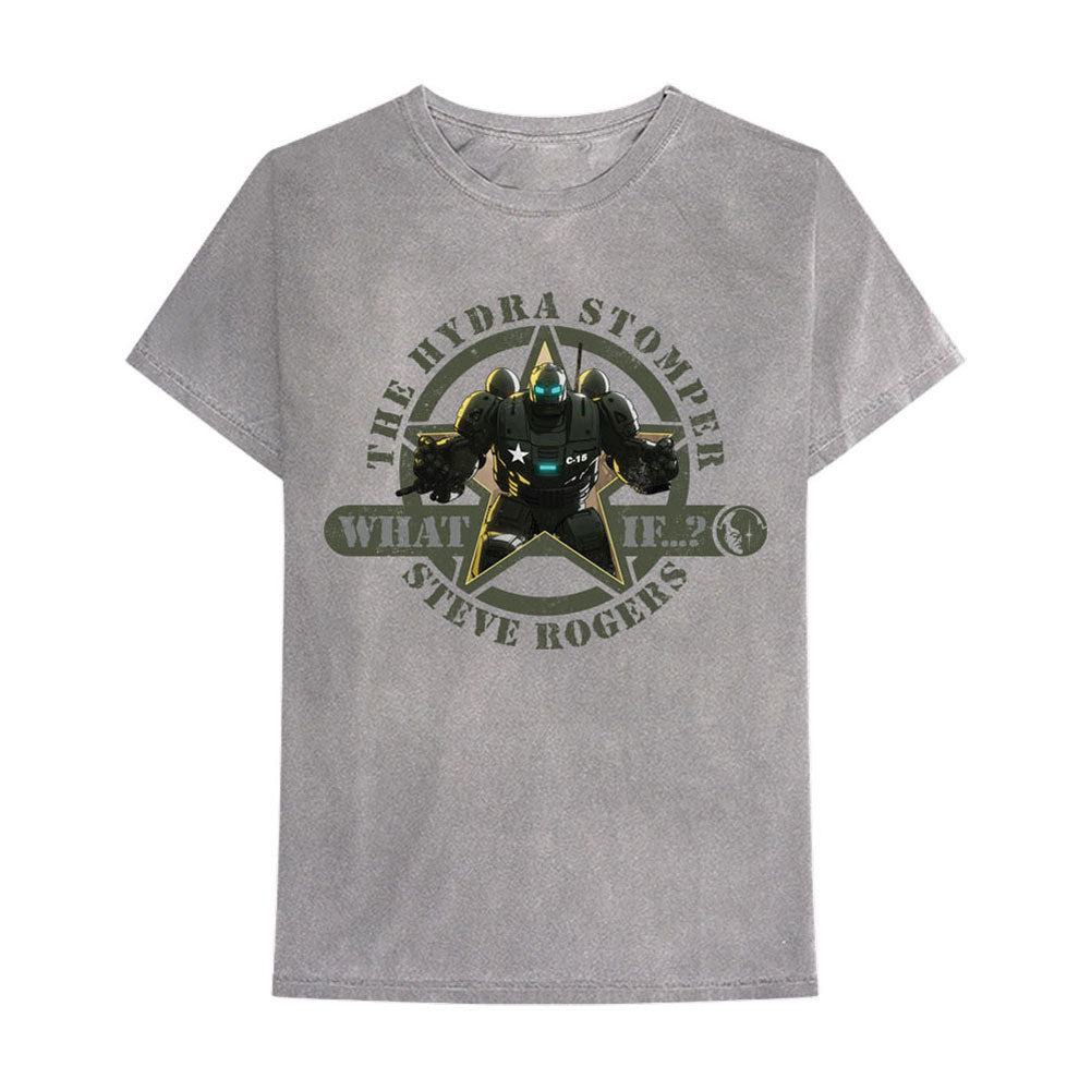 Marvel Comics What If Hydra Stomper Slim Fit T-shirt Front