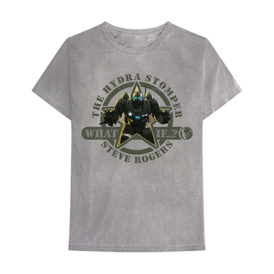 Marvel Comics What If Hydra Stomper Slim Fit T-shirt Front