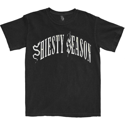 Pooh Shiesty Shiesty Cover Slim Fit T-shirt Front