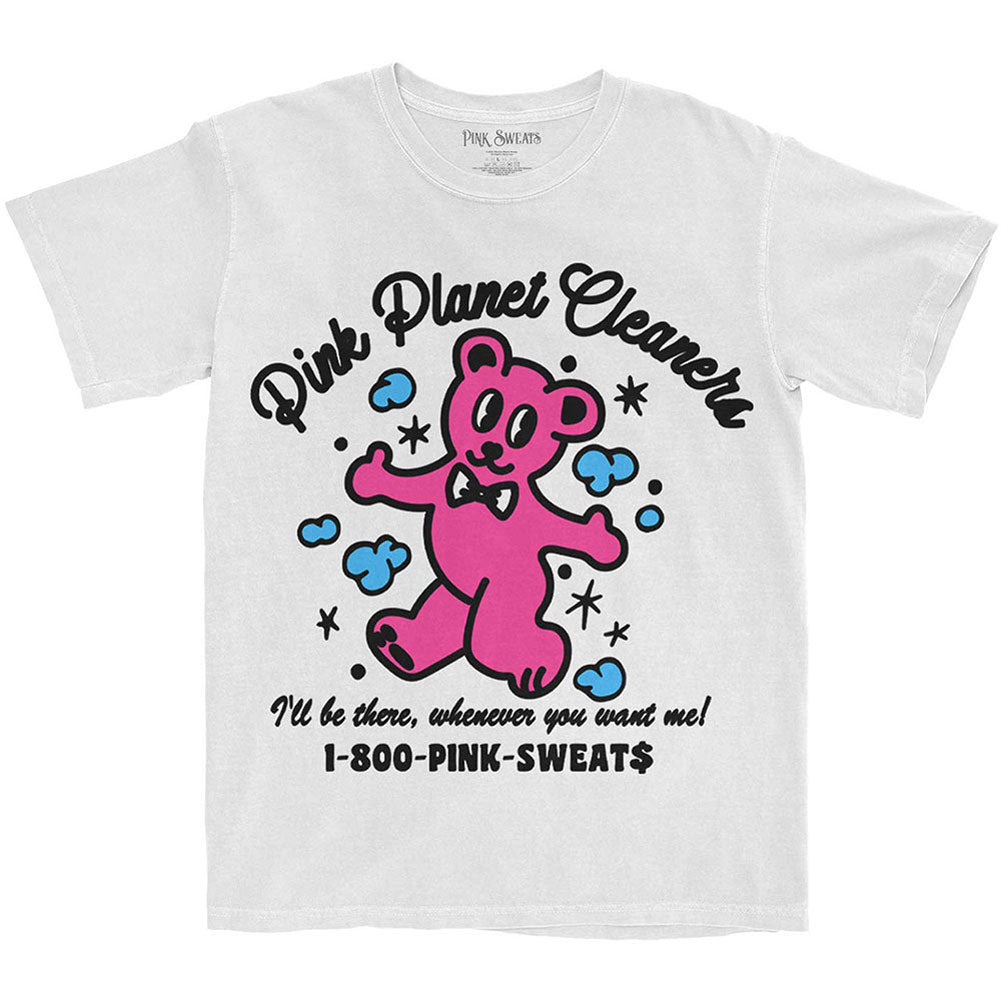 Pink Sweats Pink Cleaners Slim Fit T-shirt Front
