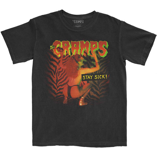 Cramps Stay Sick Slim Fit T-shirt Front