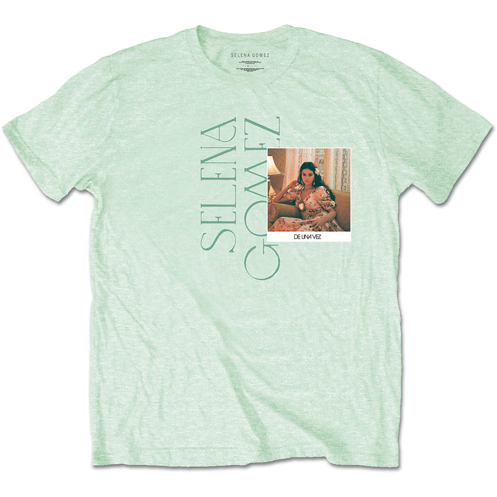Selena Gomez Polaroid Slim Fit T-shirt Front