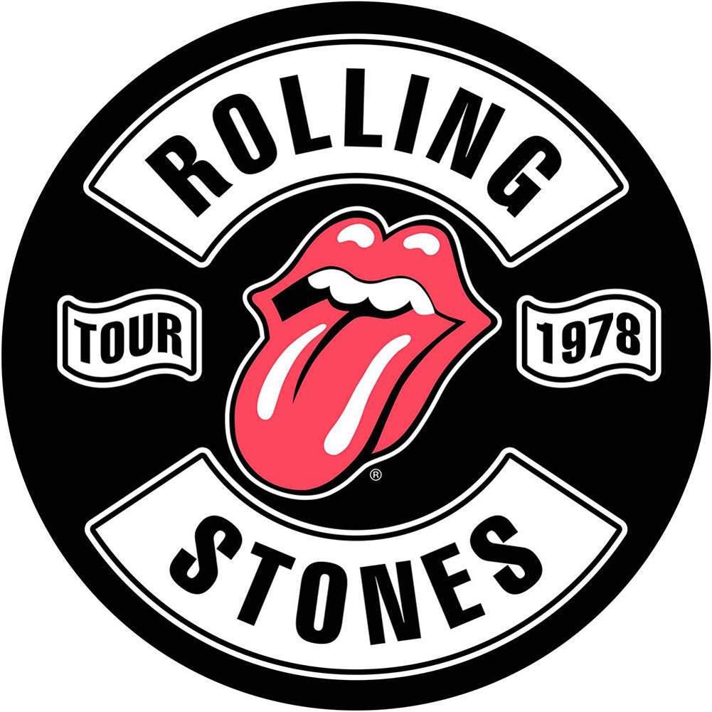 Rolling Stones Tour 1978 Back Patch Front