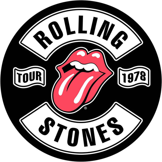 Rolling Stones Tour 1978 Back Patch Front