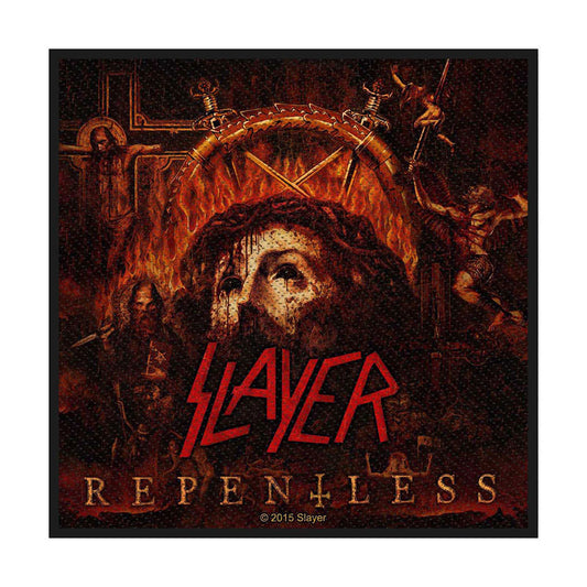 Slayer Repentless (Loose) Woven Patch Front