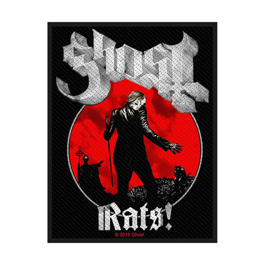 Ghost Rats (Loose) Woven Patch Front