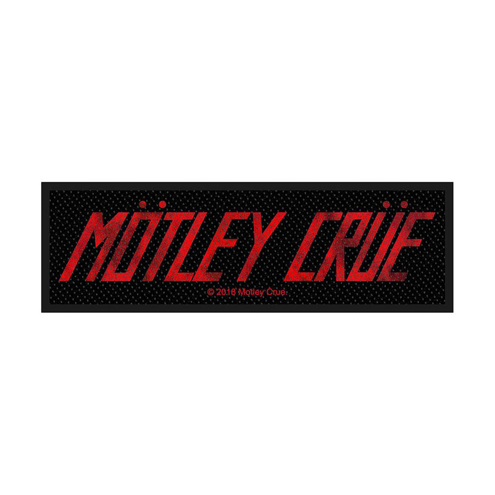Motley Crue Logo (Loose) Woven Patch Front