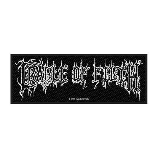 Cradle Of Filth Logo (Loose) Woven Patch Front