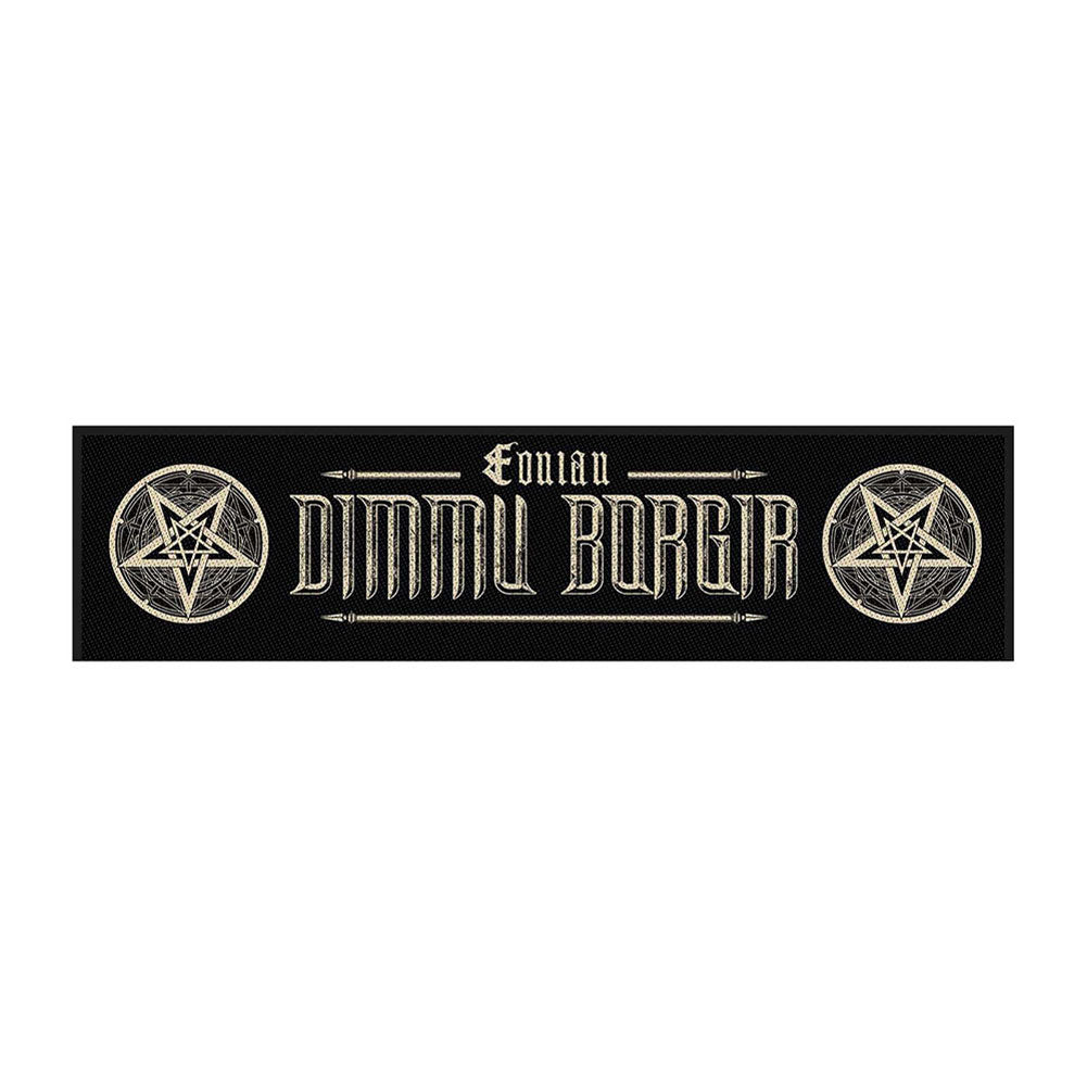 Dimmu Borgir Eonian (Retail Pack) Woven Jumbo Patch Front