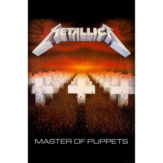 Metallica Master of Puppets Poster Flag Front