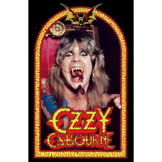 Ozzy Osbourne Speak of the Devil Poster Flag Front
