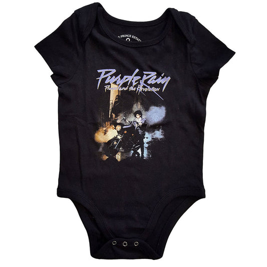 Prince Purple Rain Kids Baby Grow Bodysuit Front