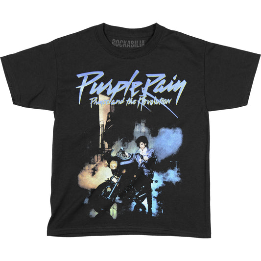 Prince Purple Rain Kids Toddler T-Shirt Childrens T-shirt Front