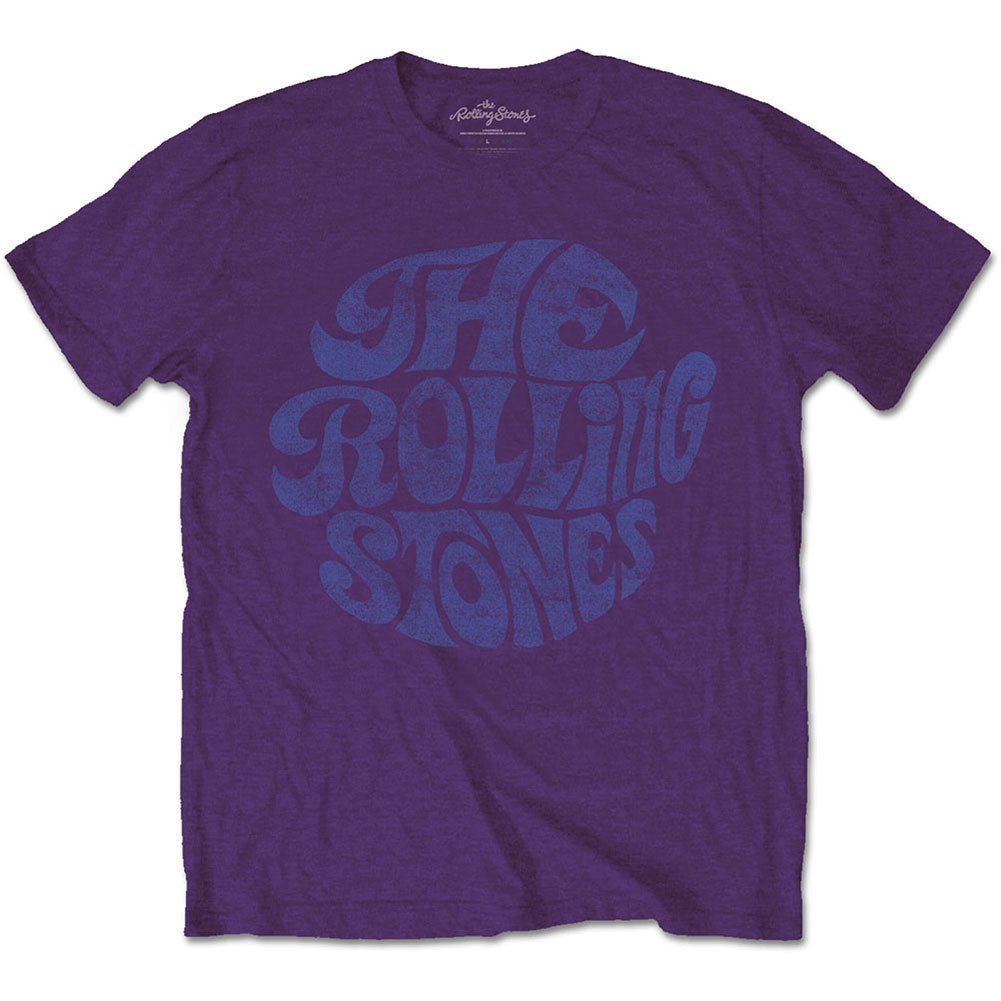 Rolling Stones Vintage 70s Logo Slim Fit T-shirt Front