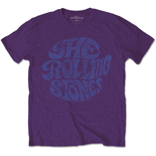 Rolling Stones Vintage 70s Logo Slim Fit T-shirt Front