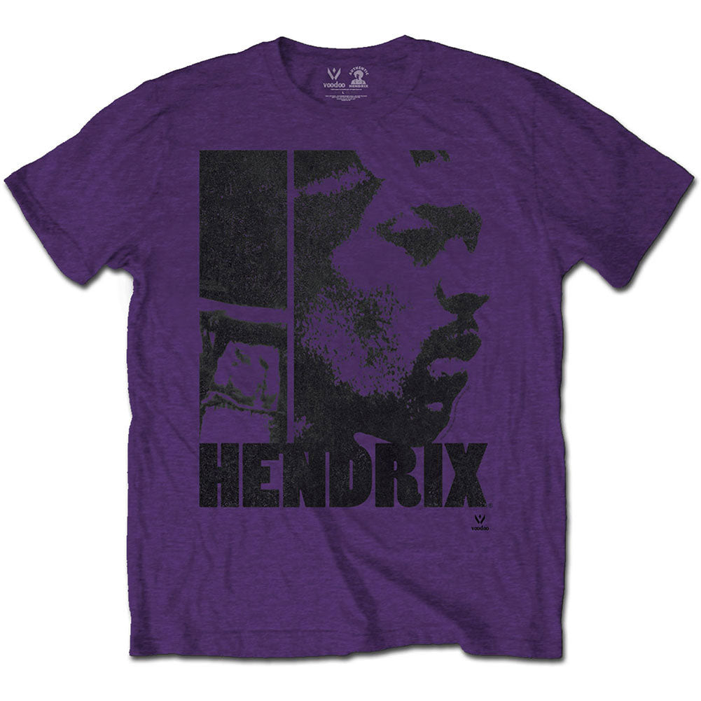 Jimi Hendrix Let Me Die Slim Fit T-shirt Front