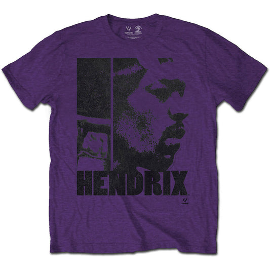 Jimi Hendrix Let Me Die Slim Fit T-shirt Front